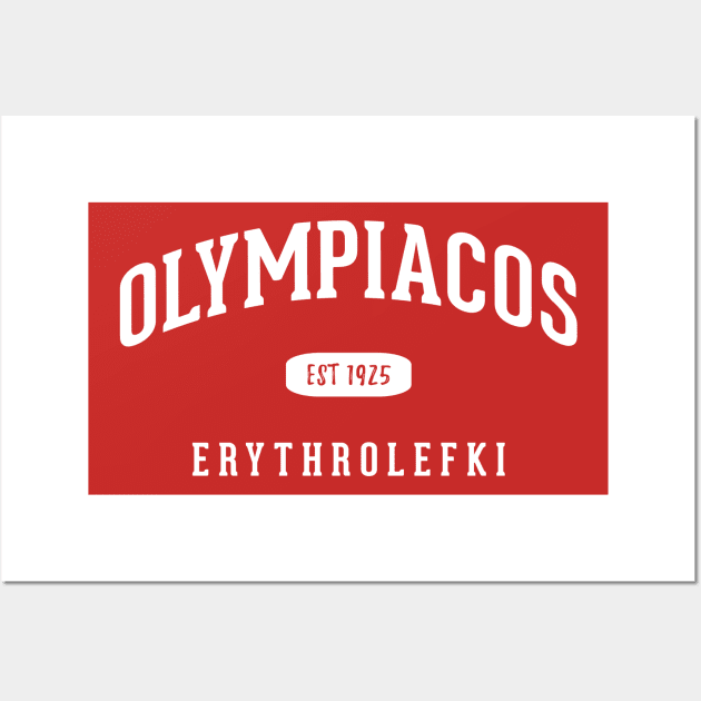 Olympiacos Wall Art by CulturedVisuals